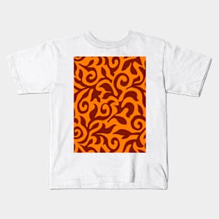 Wavy Flower Kids T-Shirt